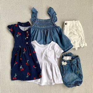 5-Piece Blue & White Summer Capsule | 18m